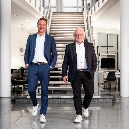 Micha und Walter Meinlschmidt