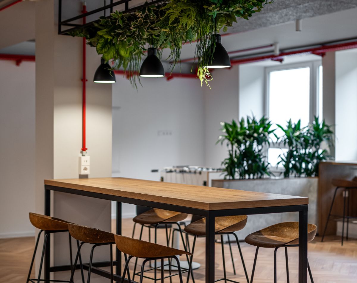 Büroform saniert Work Café für Minimax GmbH