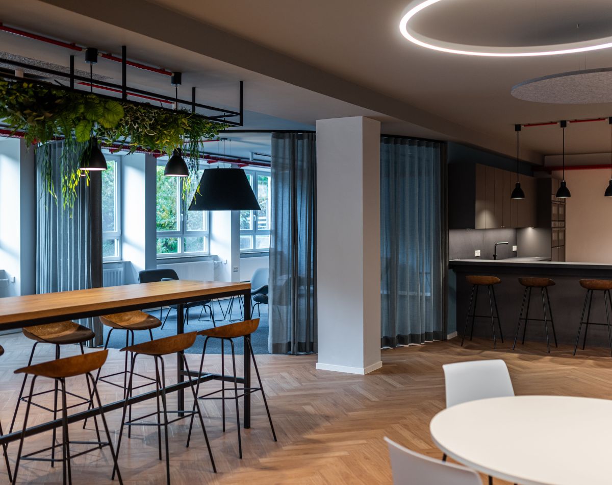 Büroform saniert Work Café für Minimax GmbH